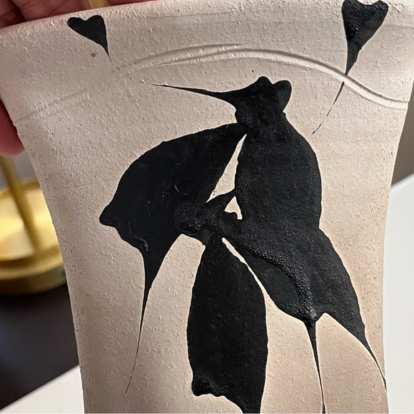 Kerry Gonzalez Raku Artist Signed Pottery Vase - Original - Picture 11 of 13